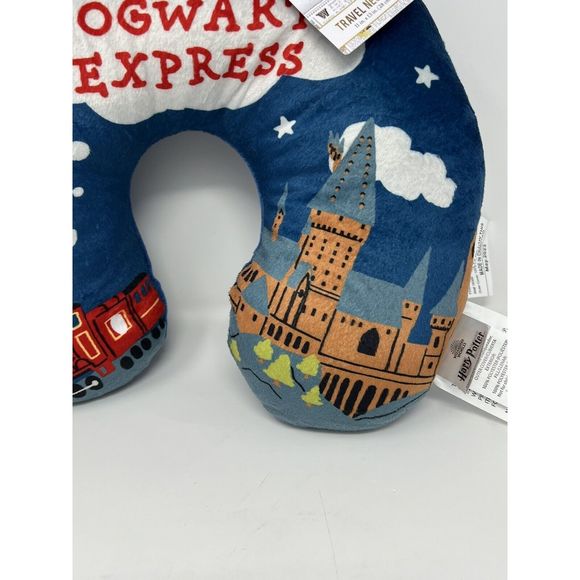 Harry Potter The Hogwarts Express Travel Neck Pillow New Wizarding World - Picture 2 of 4